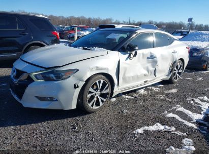 2016 NISSAN MAXIMA 3.5 PLATINUM White  Gasoline 1N4AA6AP4GC398022 photo #3