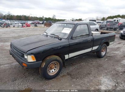 1990 TOYOTA PICKUP 1/2 TON SHORT WHEELBASE Black  Gasoline JT4RN81RXL0043091 photo #3