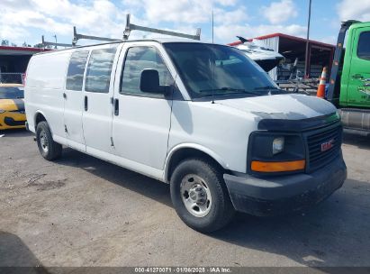 2011 GMC SAVANA 2500 WORK VAN White  Gasoline 1GTW7GCA3B1148997 photo #1