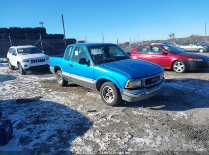 1995 GMC SONOMA Blue  Gasoline 1GTCS19Z4S8534444 photo #1