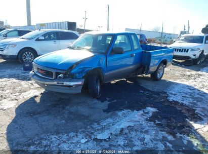 1995 GMC SONOMA Blue  Gasoline 1GTCS19Z4S8534444 photo #3