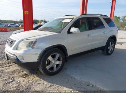 2011 GMC ACADIA SLT-1 White  Gasoline 1GKKVRED2BJ399828 photo #3