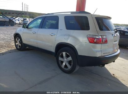 2011 GMC ACADIA SLT-1 White  Gasoline 1GKKVRED2BJ399828 photo #4