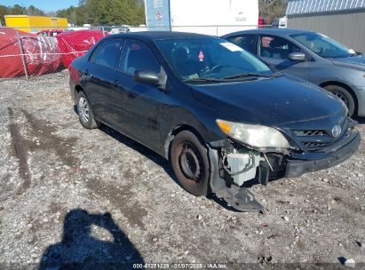 2011 TOYOTA COROLLA LE Black  Gasoline 2T1BU4EEXBC598633 photo #1