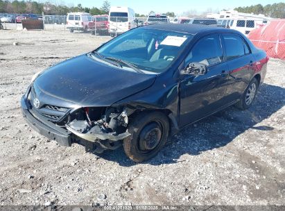 2011 TOYOTA COROLLA LE Black  Gasoline 2T1BU4EEXBC598633 photo #3