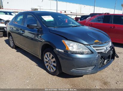 2015 NISSAN SENTRA FE+ S/S/SL/SR/SV Blue  Gasoline 3N1AB7AP9FY335973 photo #1