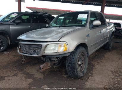 2001 FORD F-150 HARLEY-DAVIDSON EDITION/KING RANCH EDITION/LARIAT/XLT Gold  Gasoline 1FTRW07661KC13606 photo #3