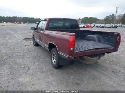 1997 CHEVROLET C1500 FLEETSIDE Burgundy  Gasoline 1GCEC19MXVE239610 photo #4