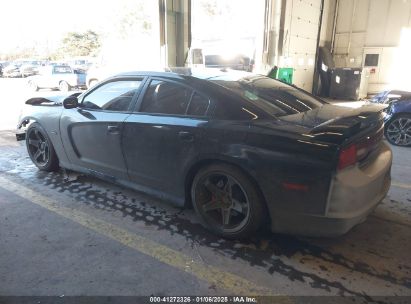 2012 DODGE CHARGER SRT8 Black  Gasoline 2C3CDXEJ9CH107726 photo #4