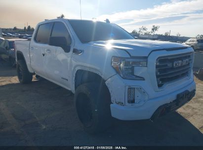 2019 GMC SIERRA 1500 AT4 White  gas 3GTP9EED4KG309465 photo #1