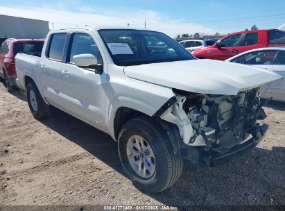 2024 NISSAN FRONTIER SV 4X2 White  Gasoline 1N6ED1EJ3RN672813 photo #1