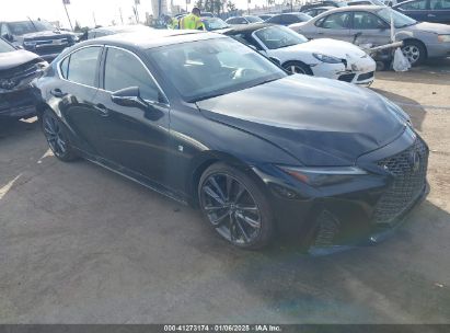 2023 LEXUS IS 350 F SPORT Black  Gasoline JTHGZ1B24P5062618 photo #1