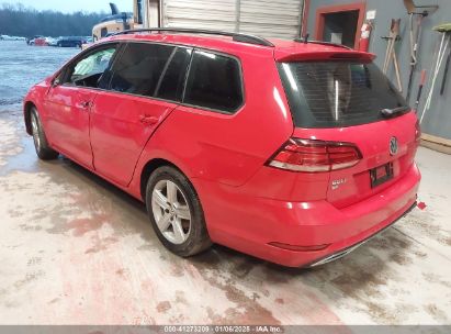 2018 VOLKSWAGEN GOLF SPORTWAGEN TSI S/TSI SE Red  Gasoline 3VWD17AU4JM754653 photo #4