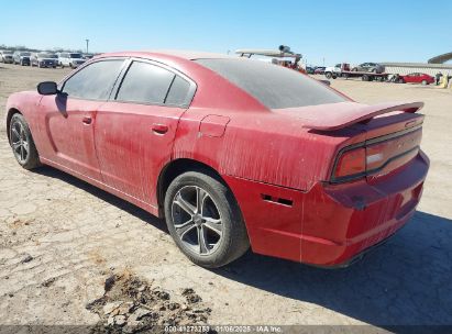 2013 DODGE CHARGER SE Red sedan 4d flexible fuel 2C3CDXBG0DH571563 photo #4