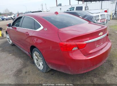 2014 CHEVROLET IMPALA 2LT Red  Gasoline 2G1125S38E9235223 photo #4