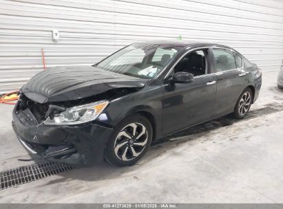 2017 HONDA ACCORD EX-L Black  Gasoline 1HGCR2F80HA058211 photo #3