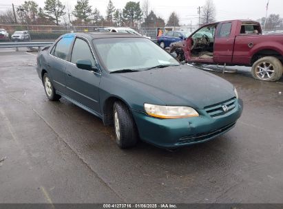 2002 HONDA ACCORD 3.0 EX Green  Gasoline 1HGCG16592A006086 photo #1