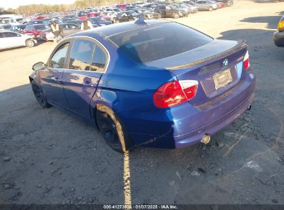 2007 BMW 335I Blue  Gasoline WBAVB73557VH21007 photo #4