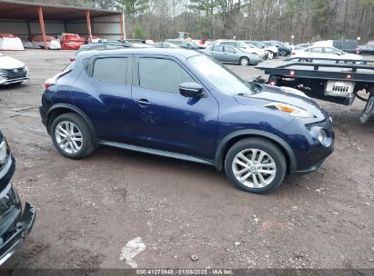 2016 NISSAN JUKE SV Blue  Gasoline JN8AF5MR0GT600572 photo #1