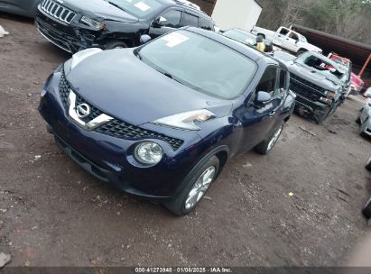 2016 NISSAN JUKE SV Blue  Gasoline JN8AF5MR0GT600572 photo #3