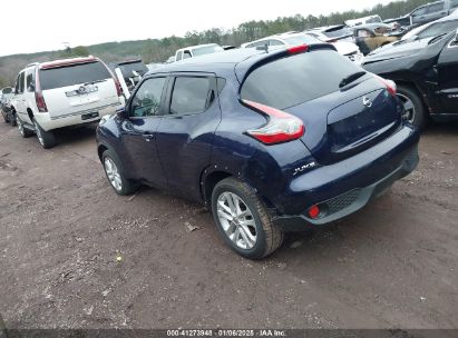 2016 NISSAN JUKE SV Blue  Gasoline JN8AF5MR0GT600572 photo #4