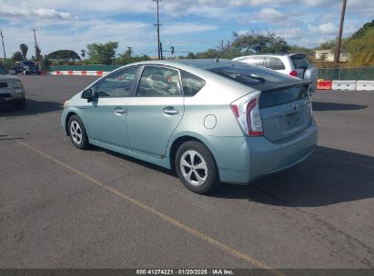 2012 TOYOTA PRIUS FIVE/FOUR/ONE/THREE/TWO Green  Hybrid JTDKN3DU4C1610250 photo #4