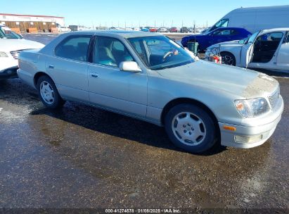 2000 LEXUS LS 400 Silver  Gasoline JT8BH28F7Y0174860 photo #1