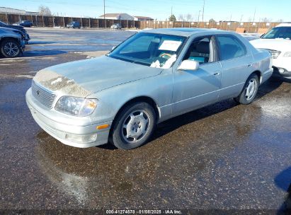 2000 LEXUS LS 400 Silver  Gasoline JT8BH28F7Y0174860 photo #3