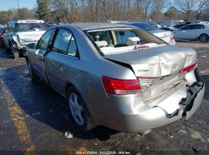 2007 HYUNDAI SONATA LIMITED/SE V6 Silver  Gasoline 5NPEU46F57H212256 photo #4