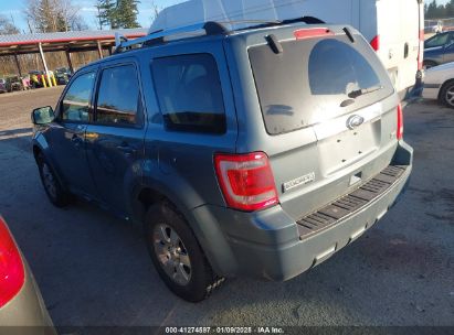 2012 FORD ESCAPE LIMITED Blue  Flexible Fuel 1FMCU9EG1CKC48628 photo #4