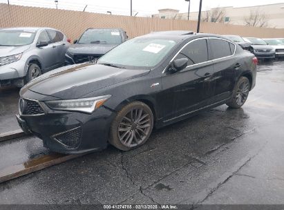 2019 ACURA ILX PREMIUM   A-SPEC PACKAGES/TECHNOLOGY   A-SPEC PACKAGES Black  Gasoline 19UDE2F84KA003896 photo #3