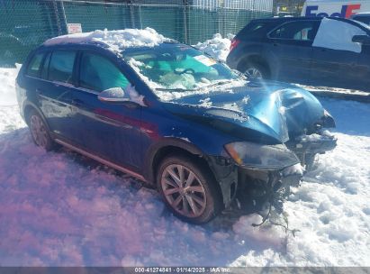 2017 VOLKSWAGEN GOLF ALLTRACK TSI S/TSI SE/TSI SEL Blue  Gasoline 3VWH17AUXHM518861 photo #1