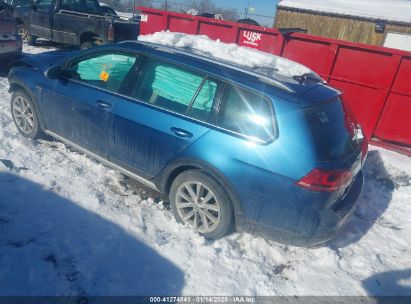 2017 VOLKSWAGEN GOLF ALLTRACK TSI S/TSI SE/TSI SEL Blue  Gasoline 3VWH17AUXHM518861 photo #4