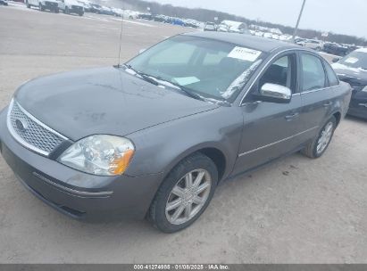 2005 FORD FIVE HUNDRED LIMITED Silver  Gasoline 1FAFP28185G167466 photo #3