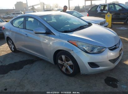 2013 HYUNDAI ELANTRA GLS Silver  Gasoline 5NPDH4AE4DH349215 photo #1