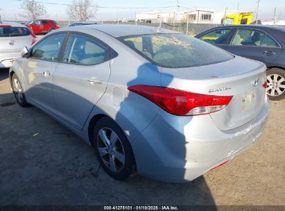 2013 HYUNDAI ELANTRA GLS Silver  Gasoline 5NPDH4AE4DH349215 photo #4