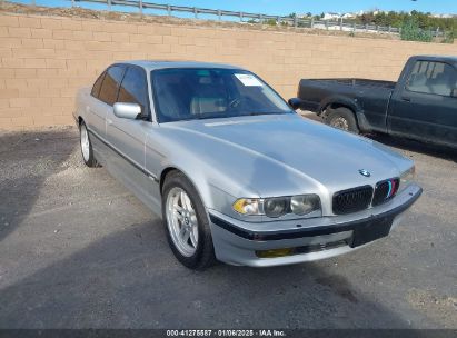 2001 BMW 740IA Silver  Gasoline WBAGG83401DN81076 photo #1