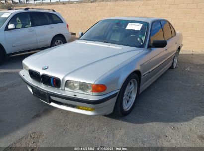 2001 BMW 740IA Silver  Gasoline WBAGG83401DN81076 photo #3