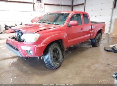 2015 TOYOTA TACOMA ACCESS CAB/TRD PRO Red  Gasoline 5TFUU4EN0FX111701 photo #3