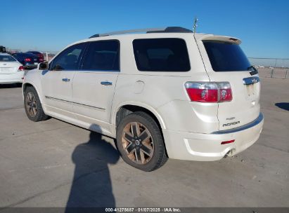 2012 GMC ACADIA DENALI White  Gasoline 1GKKRTED1CJ232914 photo #4