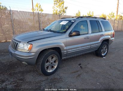 2000 JEEP GRAND CHEROKEE LIMITED Gray  Gasoline 1J4GW58N0YC272871 photo #3