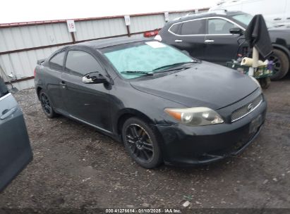 2007 SCION TC Black  Gasoline JTKDE167X70219483 photo #1