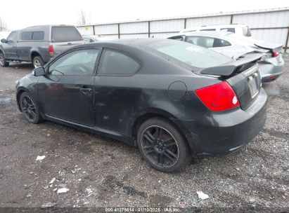 2007 SCION TC Black  Gasoline JTKDE167X70219483 photo #4