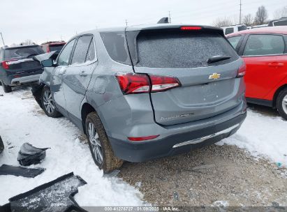 2024 CHEVROLET EQUINOX FWD LT Gray  Gasoline 3GNAXKEG0RS233942 photo #4