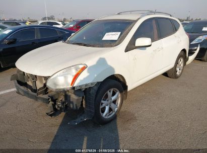 2009 NISSAN ROGUE SL White  Gasoline JN8AS58T29W329730 photo #3