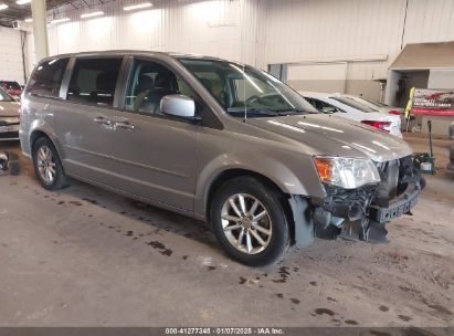 2013 DODGE GRAND CARAVAN SXT Silver  Flexible Fuel 2C4RDGCG8DR687639 photo #1