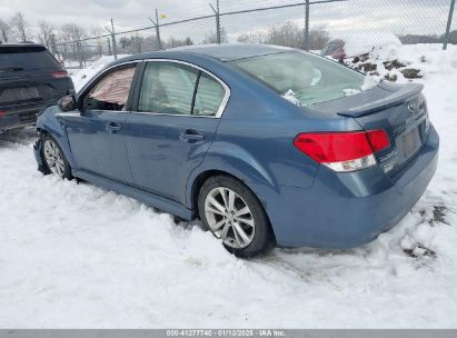 2013 SUBARU LEGACY 2.5I PREMIUM Blue  Gasoline 4S3BMBG62D3023061 photo #4