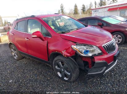 2014 BUICK ENCORE Red  Gasoline KL4CJESB8EB602771 photo #1