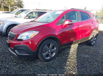 2014 BUICK ENCORE Red  Gasoline KL4CJESB8EB602771 photo #3