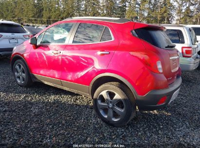 2014 BUICK ENCORE Red  Gasoline KL4CJESB8EB602771 photo #4